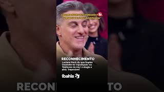 Luciano Huck diz que Sophie Charlotte foi 'injustiçada' no Melhores do Ano e elogia a atriz