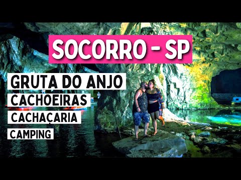 GRUTA DO ANJO, CACHOEIRA & CAMPING EM SOCORRO - SP