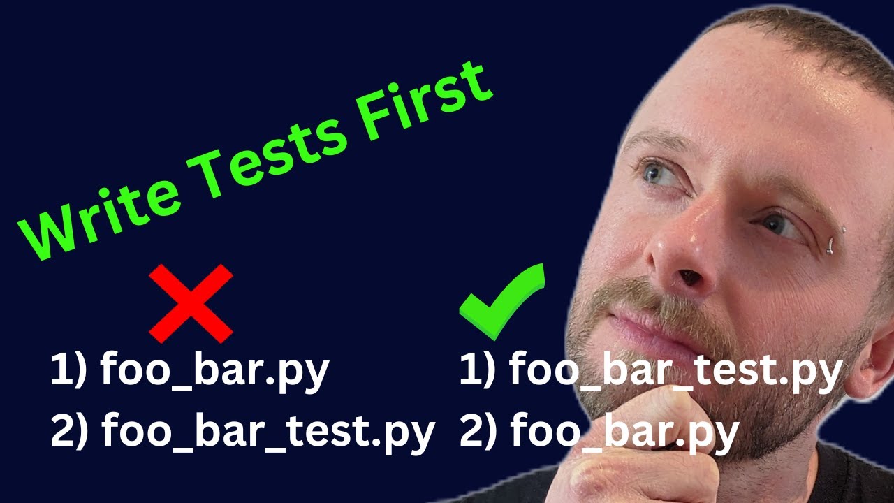 Why You Should Write Tests First - YouTube