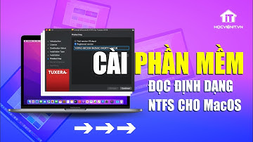 Hướng dẫn cài phần mềm đọc định dạng NTFS cho MacOS