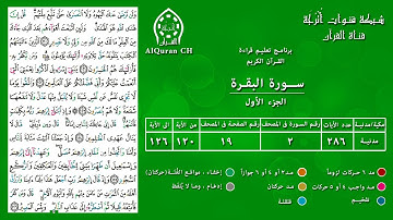 الصفحة ( 19 ) /  الجزء الأول / سورة البقرة