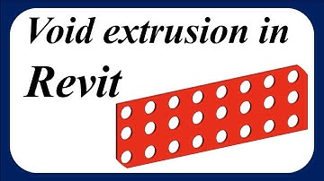 Void extrusion in Revit