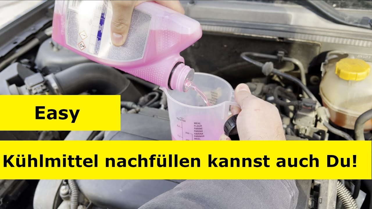 Kühlmittel für Mercedes Vito  Welche Kühlflüssigkeit nachfüllen