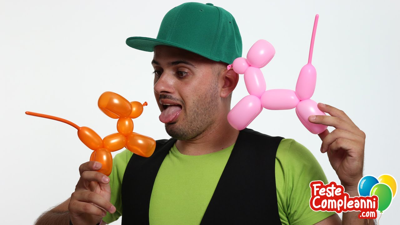 Palloncino Cane Istruzioni Tutorial 05 Feste