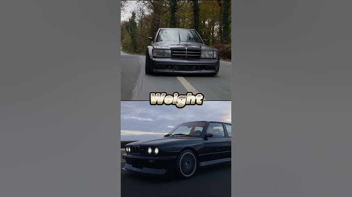 BMW M3 E30 VS Mercedes 190E Evo 2 #shorts
