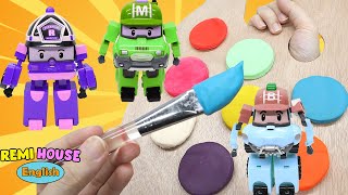 Best Color Learning Video for Kids Robocar POLI are Painted the Wrong Colors! screenshot 5