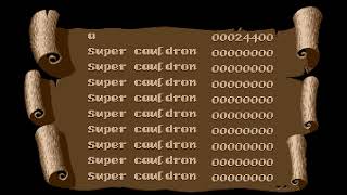 I (poorly) play Super Cauldron on MS-DOS while the Battle Balls/Senkyu theme plays