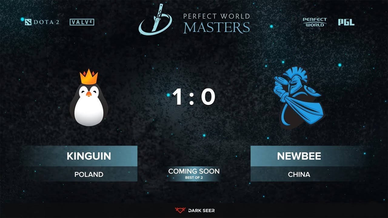 Игра 2: NewBee vs  Kinguin, Perfect World Masters Групповой этап Adekvat & Dead_Angel