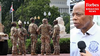 NYC Mayor Eric Adams Asked Point Blank: Are You 'Worried At All About Federal Overreach?'
