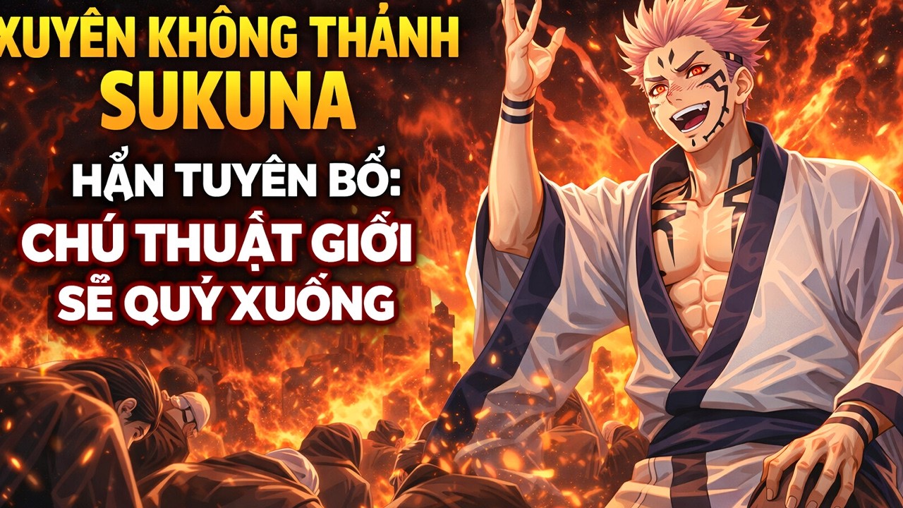 🔥TRỌN BỘ P1🔥 Xuyên Không Thành Sukuna, Hắn Tuyên Bố Chú Thuật
