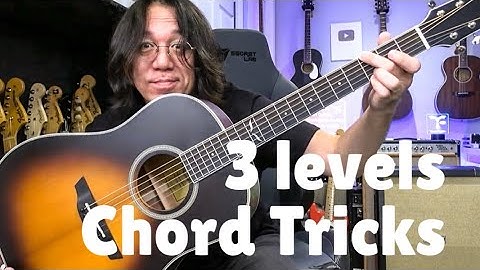 Must Know 3 Levels - 1 5 6m 4  Colorful Chord Strumming Technique