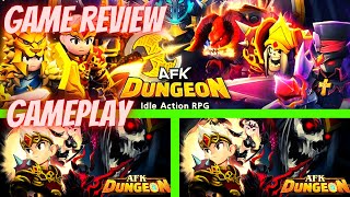 AFK Dungeon : Idle Action RPG, android gameplay, game review, beginner guide and tutorial screenshot 1