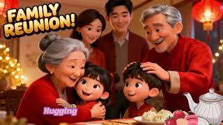 🎶Gong Xi Fa Cai 🎉 Happy Chinese New Year Song for Kids 🧧 Lunar New Year Family Song