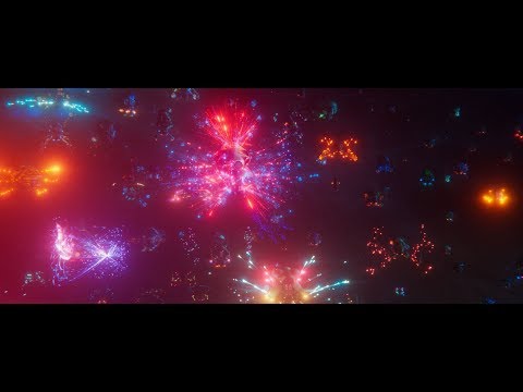 Guardians of the Galaxy Vol. 2 - Yondu Funeral Firework Scene FHD