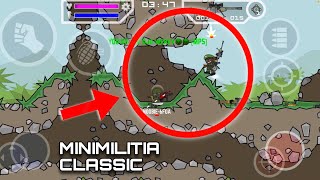 Mini militia Classic: Crazy Pro Kills Streak and Skills | Melee Sniper 🔥!! screenshot 3
