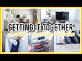GETTING IT TOGETHER!  | HOMEMAKING MOTIVATION JANUARY 2022