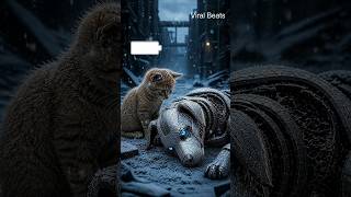 A Robot Sacrificed His Battery to Save a Freezing Kitten. #viralbeats #emotionalstory #appu