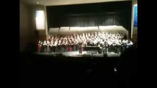 EHS Choraliers at 2013 NE NV Honor Choir Concert