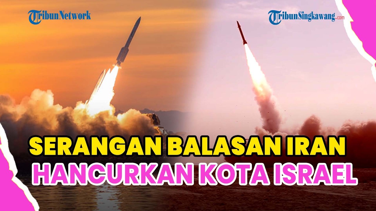 ®️🔴 IRAN KLAIM SERANGAN BALASAN HANCURKAN KOTA ISRAEL❗HINGGA TEWASKAN RATUSAN PASUKAN MILITER AS