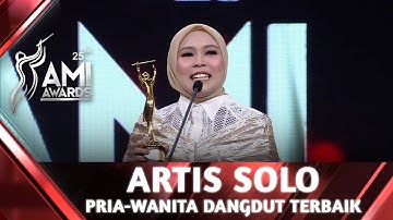 Artis Solo Pria/Wanita Dangdut Terbaik | 25th AMI Awards 2022