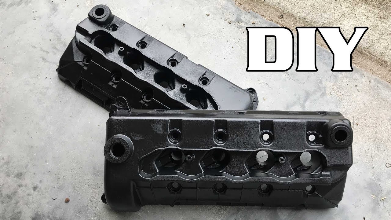 200304 Ford Mustang Svt Cobra Valve Covers Wrinkle Black Car & Truck