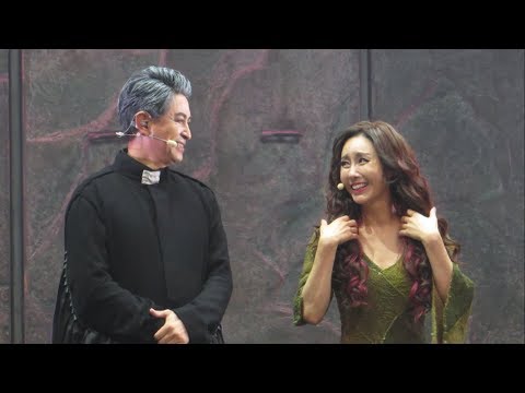 180726 뮤지컬 노트르담드파리 커튼콜_서범석, 윤공주 Focus