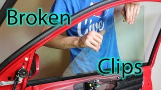 Fixing Broken Window Clips (Toyota Matrix / Pontiac Vibe)