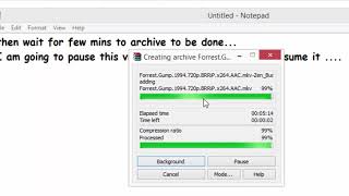 Uploading Large Files using RAR - Tutorial