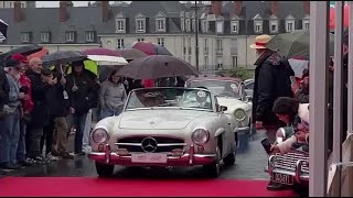 VIDEO. Un premier concours d'élégance bien arrosé