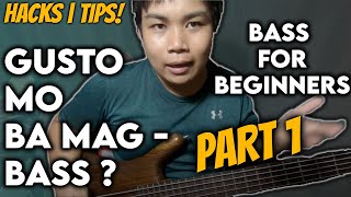 BASSTORY PT.1 | BASS 4 BEGINNERS | EFFECTIVE TIPS!