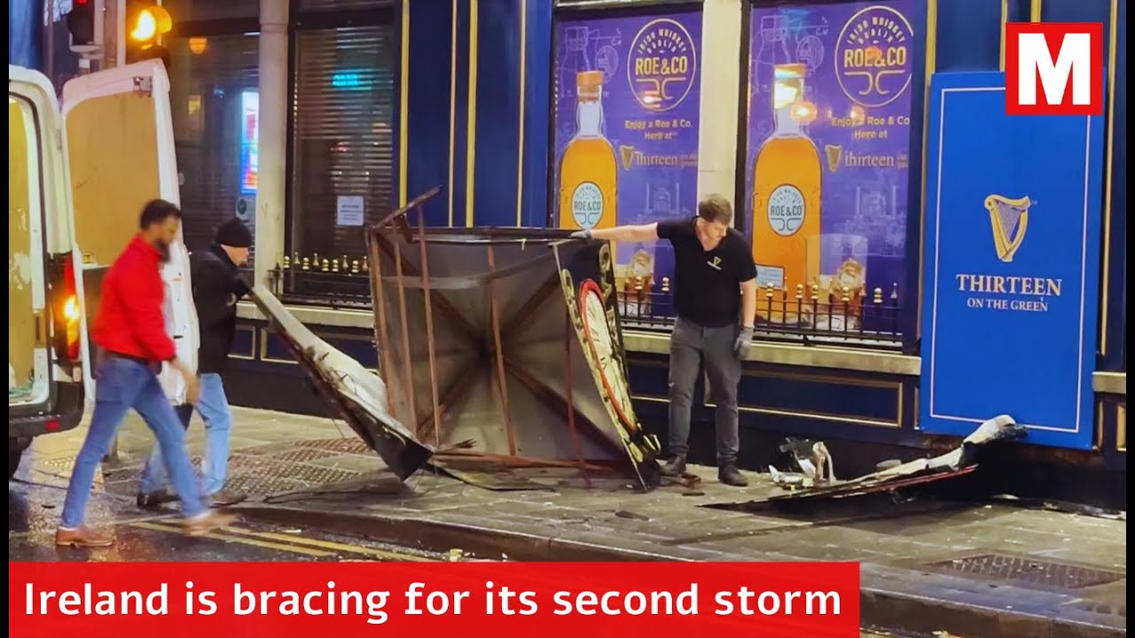 Storm Isha battered Ireland - Met Eireann is warning Storm Jocelyn will ...