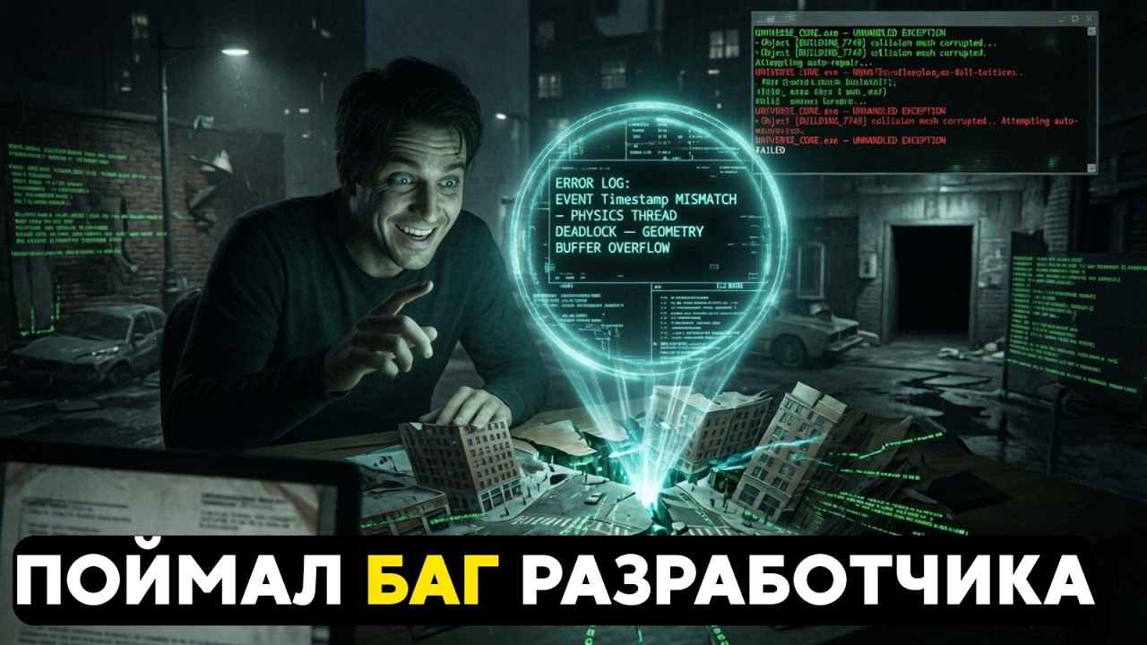 Разработчики Вселенной Ошиблись: “Я Поймал Их Баг”