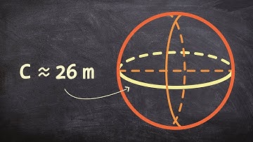 Find the volume of a sphere given the circumference