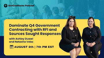 The Importance of Responding to RFI and Sources Sought in Q4