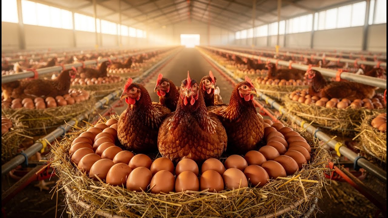 How to raise chickens for egg production effectively to earn millions of dollars a year - Life farm