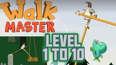 Walk Master Level 1-10 Walkthrough Gameplay on Android / iOS  #walkmaster #kidsgames #gameplay