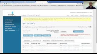 How To Start A Map Test Session