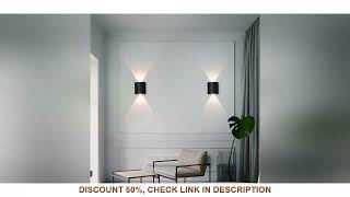 LED Wall Light Waterproof Outdoor Indoor Lighting IP65 AC86-265V 2w 4w for Garden Stair Night Light