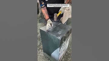 Precision Stone Splitting Using Hammer and Chisel