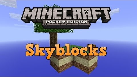 Minecraft Pe Skyblocks Map 0.9.5