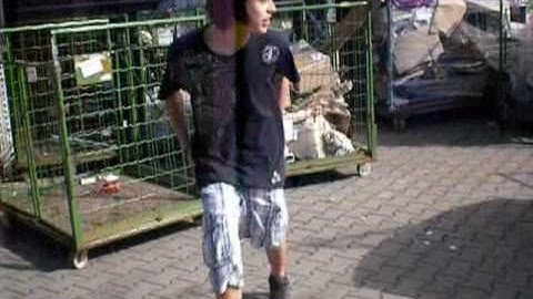 Chilimilli beim Praktikum :D