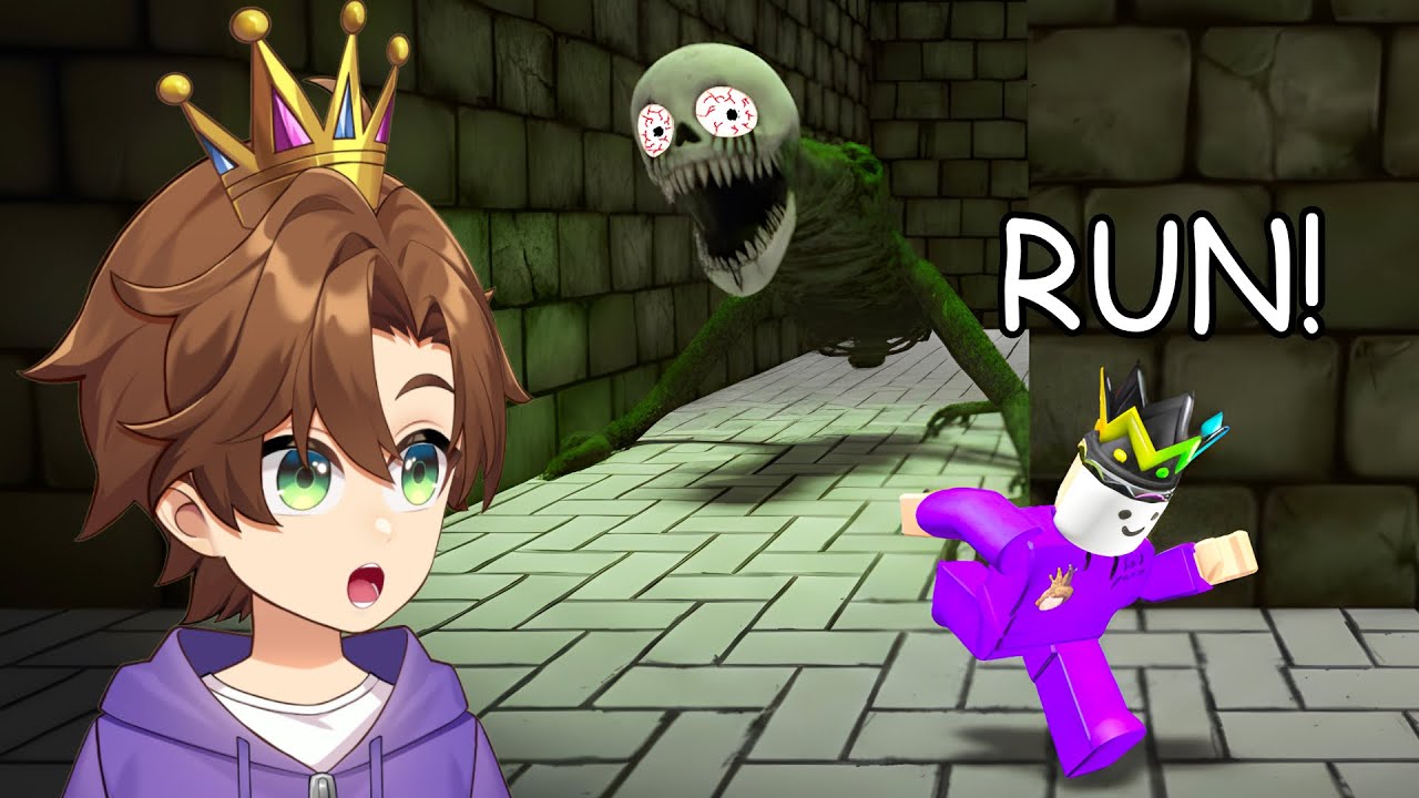 Я застрял в самом жутком лабиринте в Roblox