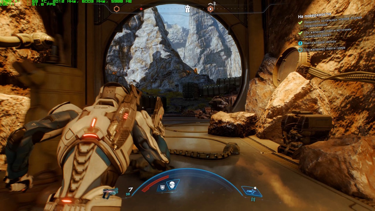 Mass Effect Andromeda 4K + HDR Ultra GTX 1080 ti OC