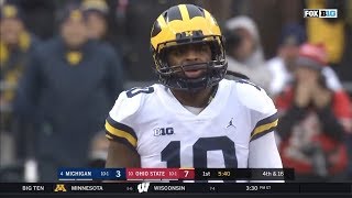 Devin Bush (Michigan LB #10) Vs. Ohio State 2018