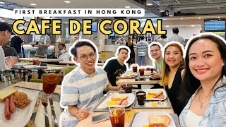 Breakfast at Cafe de Coral! 🇭🇰 | Vlog #134