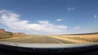 Road to Lake Powell - Time Lapse