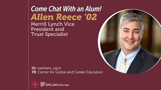 Spilling the Tea: Allen Reece '02