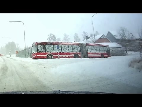 Snow day 2016-11-09 chaos in Stockholm