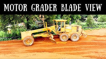 Motor Grader BLADE VIEW
