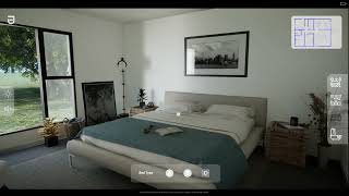 Unreal Engine Interactive Interior visualisation Application